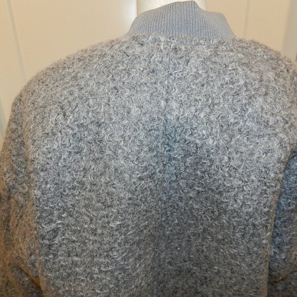 H&M Divided Women’s Coated Varsity Bomber Jacket Winter Size XXS - Picture 8 of 16